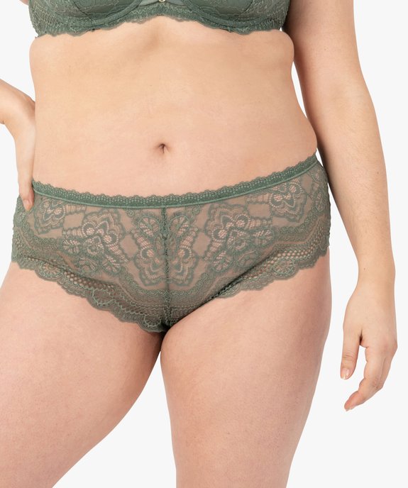 Shorty femme grande taille en dentelle vue1 - GEMO(HOMWR FEM) - GEMO