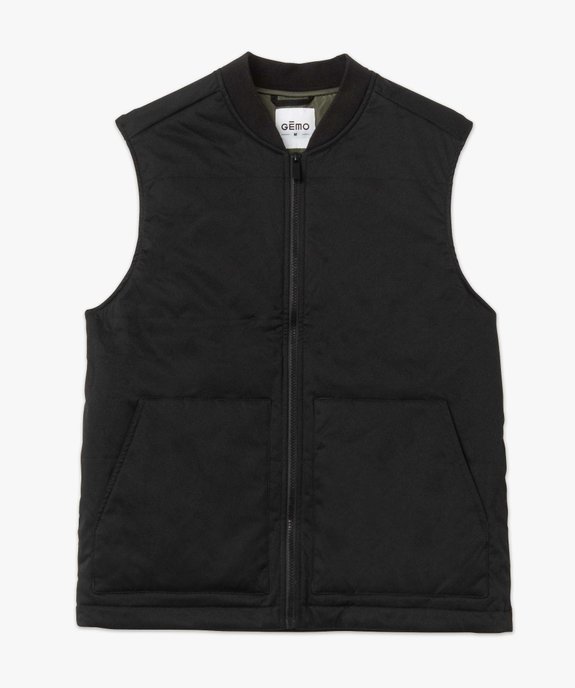 Blouson matelassée sans manches vue4 - GEMO (HOMME) - GEMO