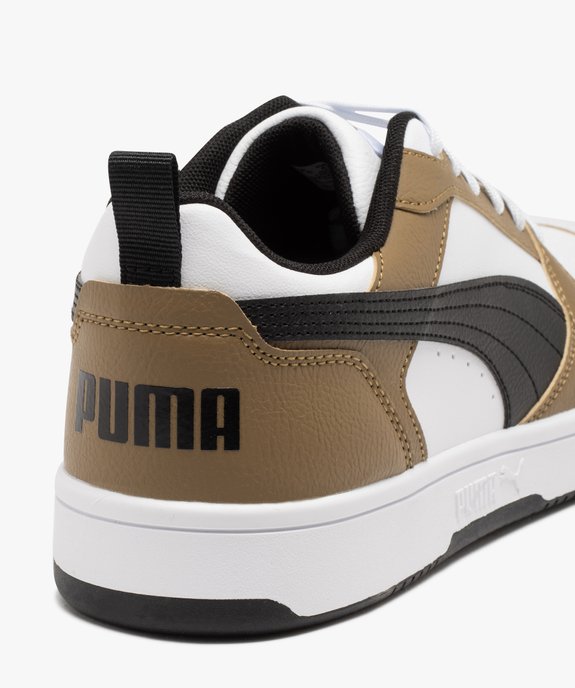 Baskets homme tricolores à lacets style rétro - Puma vue6 - PUMA - GEMO