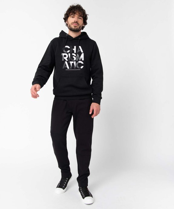 Sweat homme imprimé à capuche vue5 - GEMO 4G HOMME - GEMO