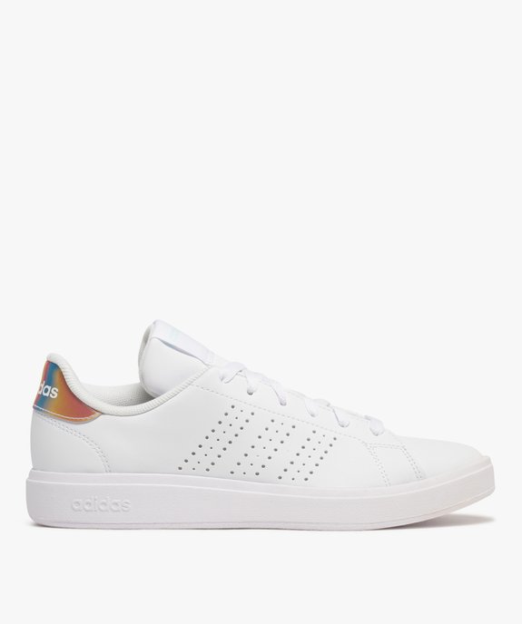 Baskets retro tennis unies à lacets femme – Adidas vue1 - ADIDAS - GEMO