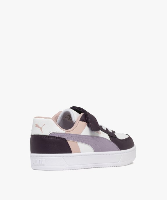 Baskets fille tricolores avec lacets élastiques Caven - Puma vue4 - PUMA - GEMO