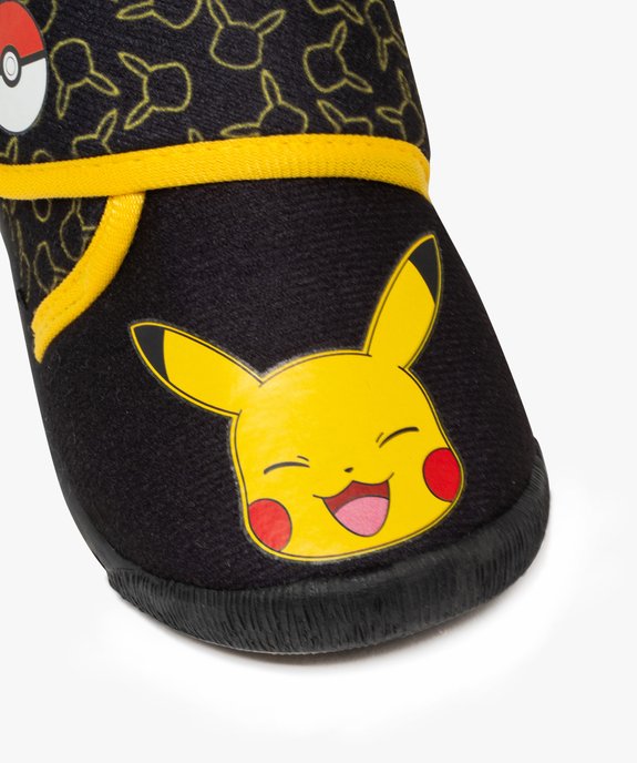 Chaussons montants avec motif Pikachu garçon- Pokemon vue6 - POKEMON - GEMO