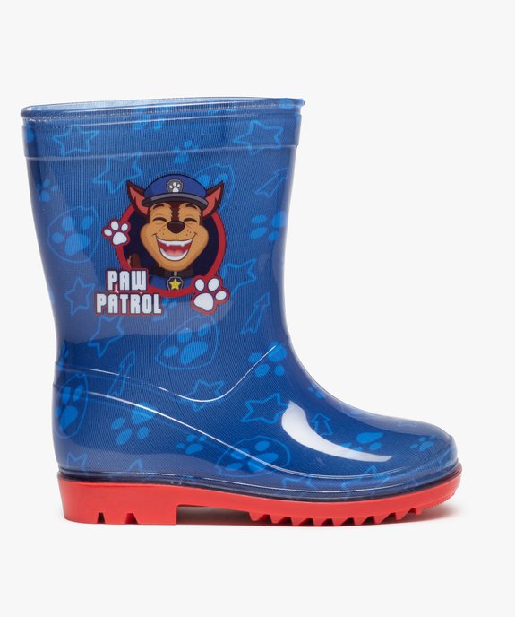 Bottes de pluie garçon imprimées à semelle crantée – Pat’ Patrouille vue1 - PAT PATROUILLE - GEMO