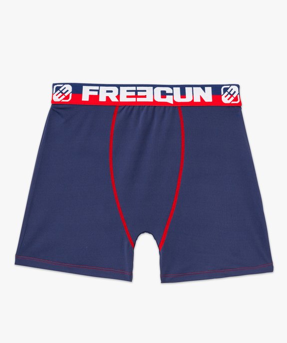 Boxer homme microfibre Équipe de France de football - Freegun vue4 - FREEGUN - GEMO