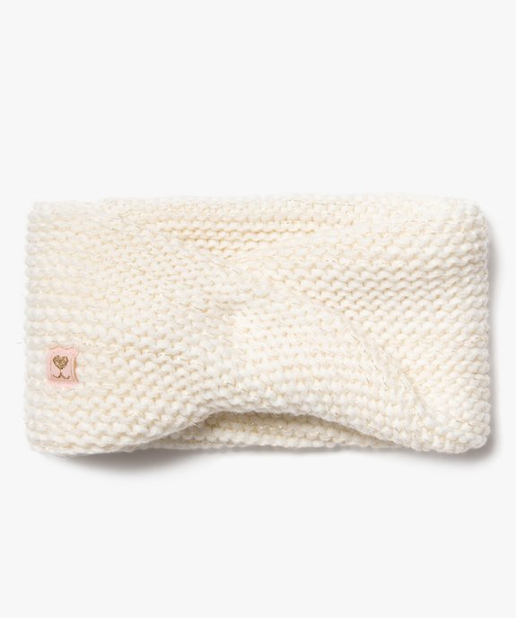 Echarpe snood torsadée et pailletée bébé fille vue1 - GEMO(BEBE DEBT) - GEMO