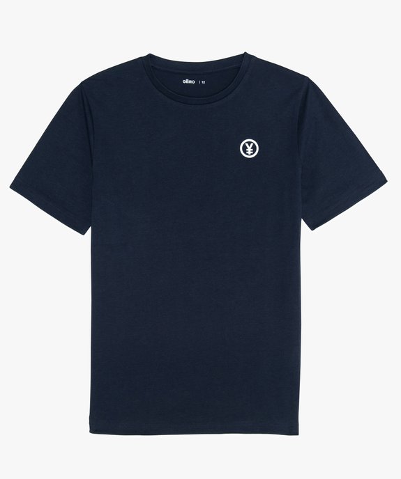 Tee-shirt garçon avec motif sur l'avant vue1 - GEMO (JUNIOR) - GEMO