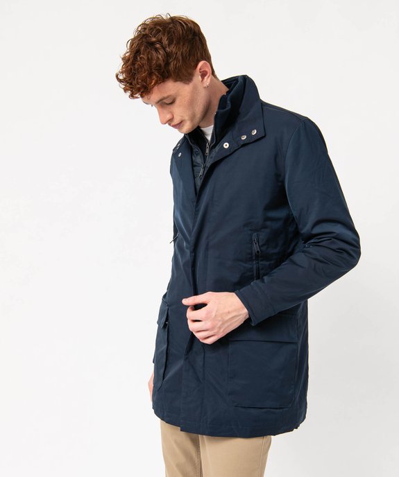 Parka à double col montant homme vue2 - GEMO (HOMME) - GEMO