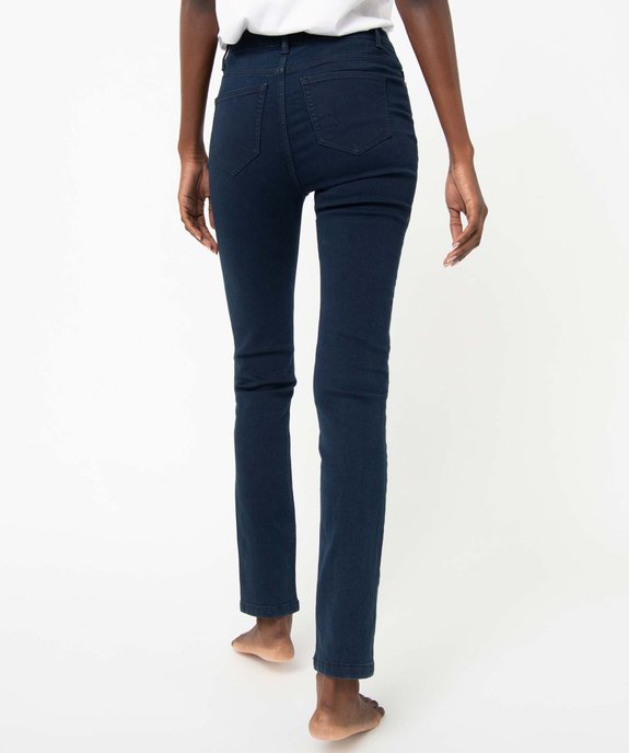 Jean femme coupe Slim taille haute - L30 vue3 - GEMO 4G FEMME - GEMO