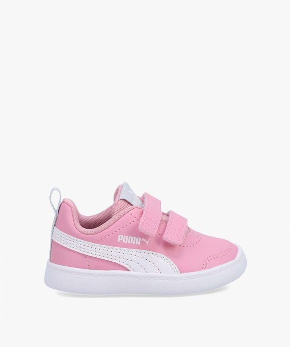 Baskets bébé bicolores à scratch – Puma Courtflex vue1 - PUMA - GEMO