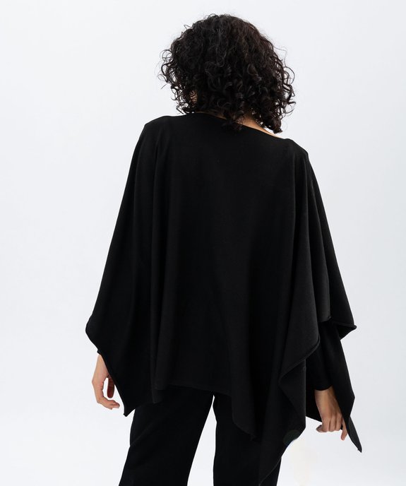 Poncho en maille douce femme vue3 - GEMO (ACCESS) - GEMO