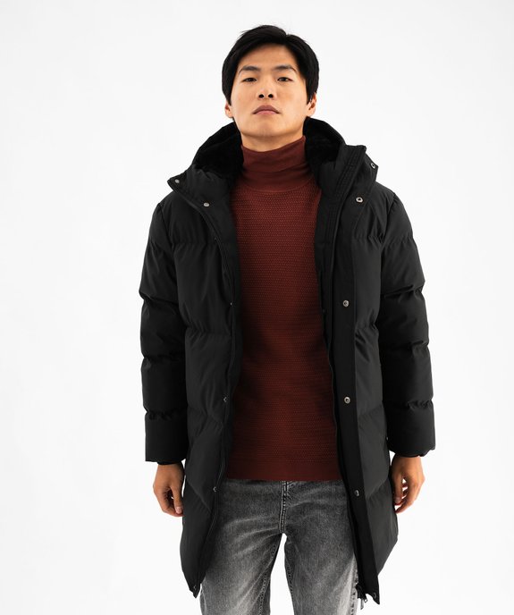 Manteau matelassé avec capuche homme - Nines vue1 - NINES - GEMO