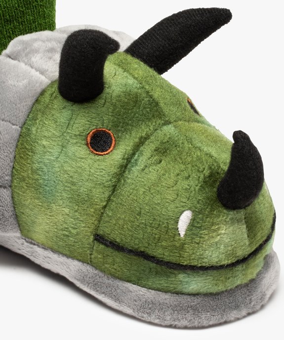 Chaussons garçon en volume dinosaure tricératops vue6 - GEMO (ENFANT) - GEMO