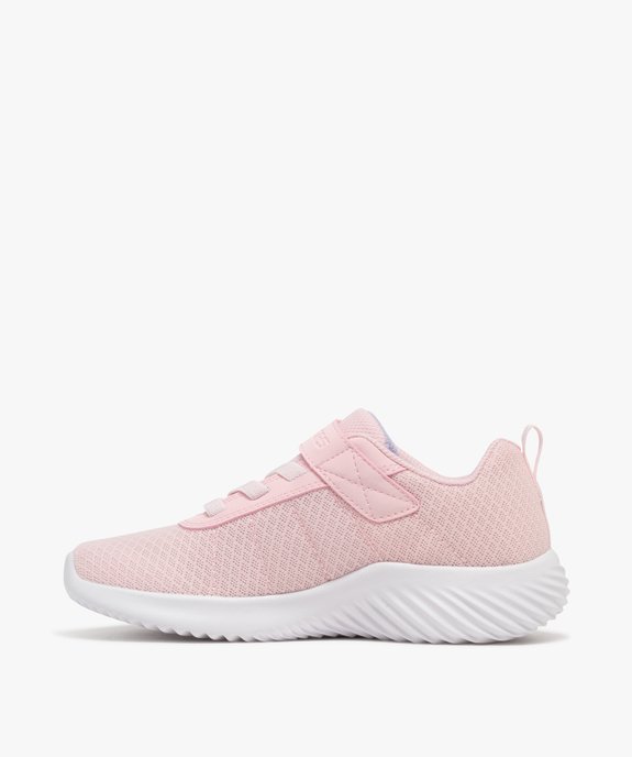 Baskets souples en mesh à scratch filles - Skechers vue3 - SKECHERS - GEMO