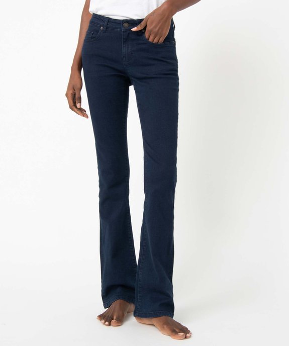 Jean grande longueur coupe Bootcut femme – L30 vue2 - GEMO 4G FEMME - GEMO