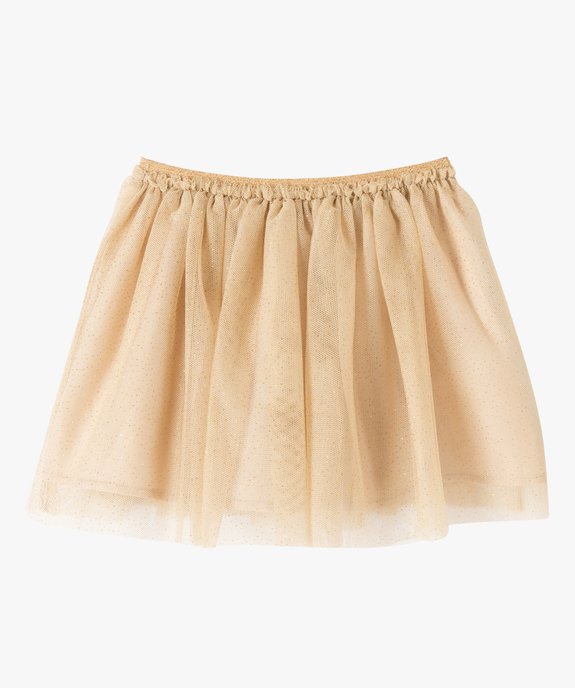 Jupe en tulle pailleté bébé fille vue3 - GEMO(BEBE DEBT) - GEMO