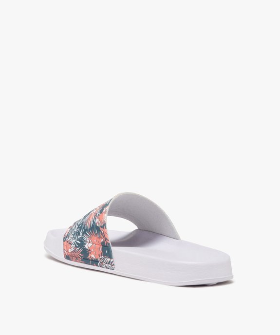 Mules femme à bandeau imprimé tropical - Kappa vue4 - KAPPA - GEMO