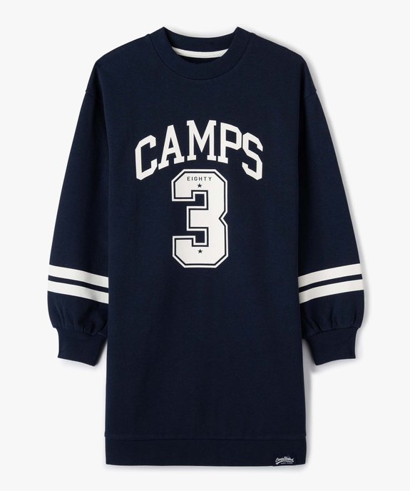 Robe sweat fille avec inscription XXL – Camps United vue2 - CAMPS UNITED - GEMO