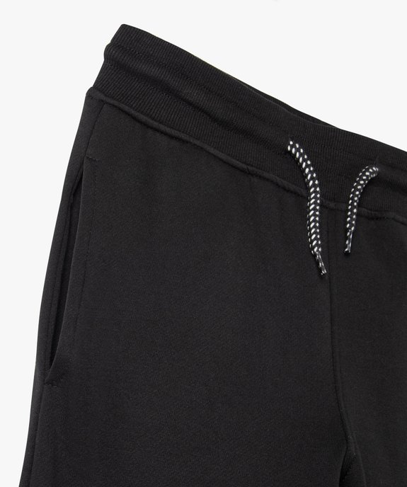 Pantalon de jogging avec intérieur molletonné garçon vue2 - GEMO (JUNIOR) - GEMO