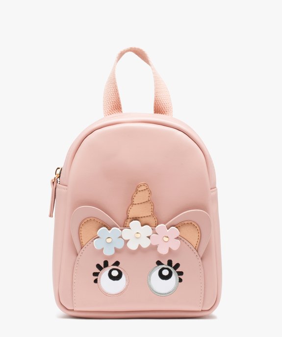 Sac à dos fantaisie à motif licorne fille vue1 - GEMO (ENFANT) - GEMO