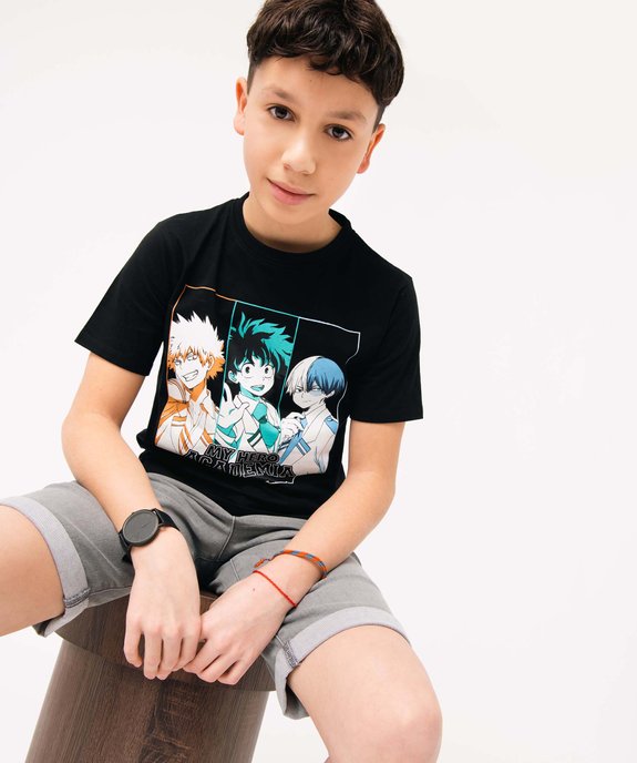 Tee-shirt garçon avec motif - My Hero Academia vue1 - MYHERO ACADEMIA - GEMO