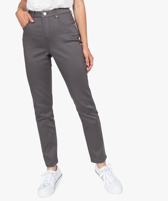 Pantalon femme coupe Regular - Longueur L26 vue2 - GEMO(FEMME PAP) - GEMO