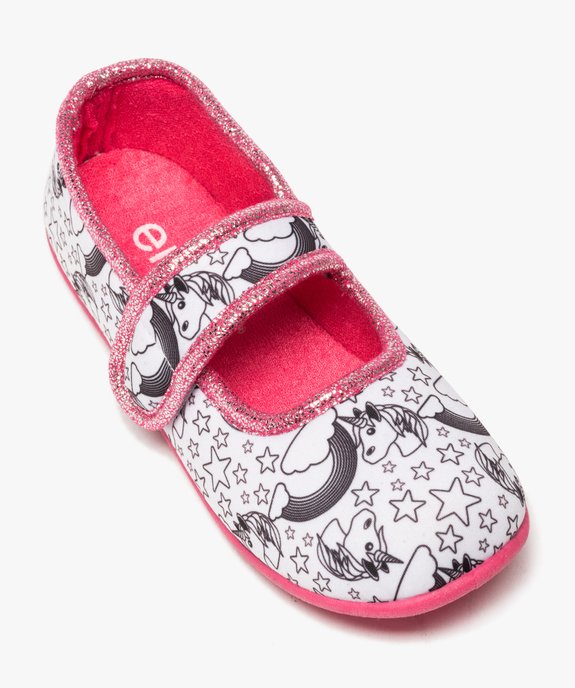 Chaussons fille babies à colorier - Emoji vue5 - EMOJI - GEMO