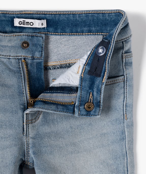 Bermuda fille en jean extensible vue2 - GEMO (ENFANT) - GEMO