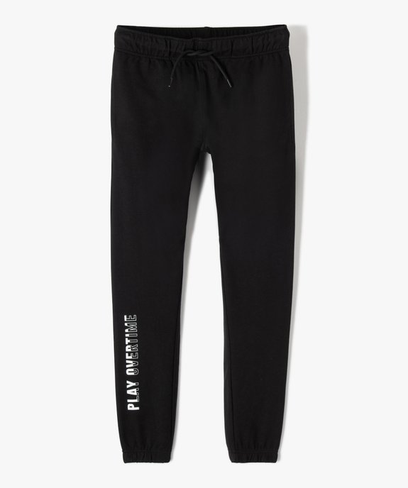 Pantalon de jogging garçon imprimé vue1 - GEMO (JUNIOR) - GEMO