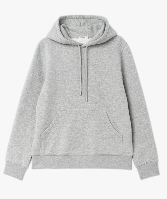 Sweat à capuche en molleton doux femme vue4 - GEMO(FEMME PAP) - GEMO