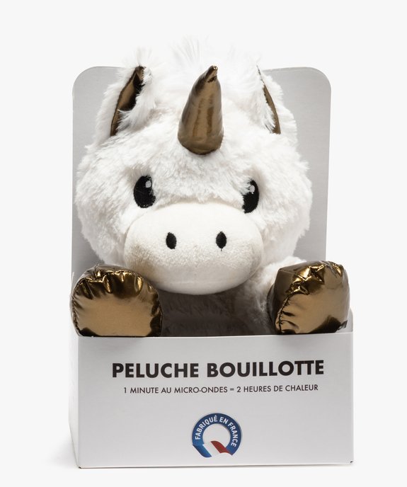 Bouillotte peluche à chauffer au micro-ondes vue1 - GEMO (ACCESS) - GEMO