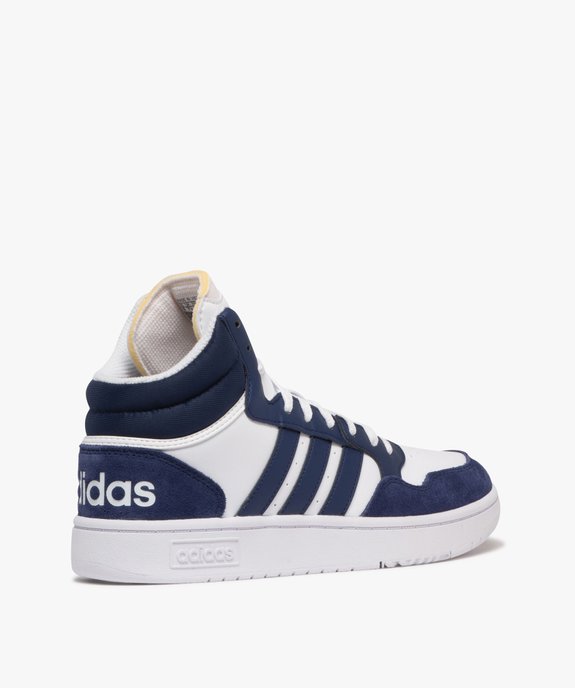 Baskets homme mid-cut Hoops à lacets - Adidas vue4 - ADIDAS - GEMO