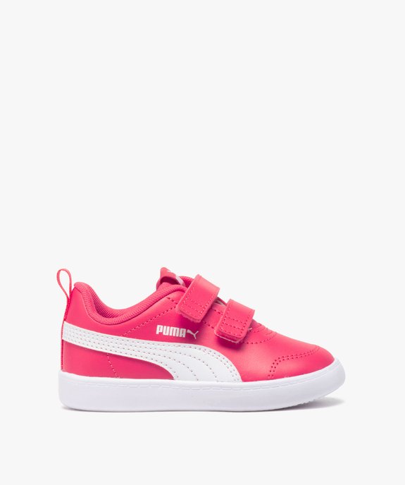 Baskets bébé bicolores à scratch – Puma Courtflex vue1 - PUMA - GEMO