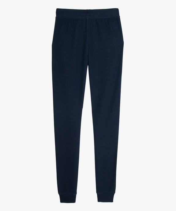 Pantalon de jogging garçon avec bandes contrastantes vue2 - GEMO (JUNIOR) - GEMO