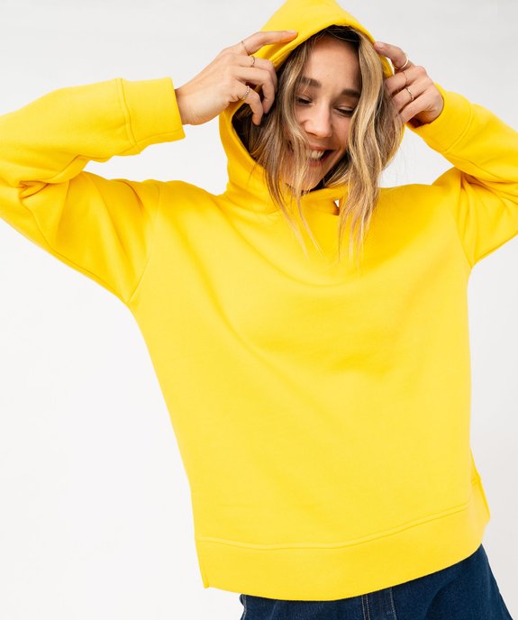 Sweat à capuche oversize femme - LuluCastagnette vue6 - LULUCASTAGNETTE - GEMO