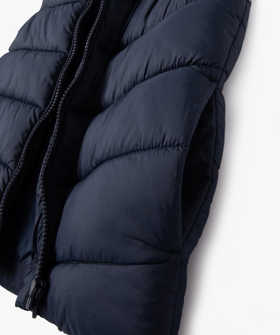 Blouson sans manches matelassé garçon vue3 - GEMO (ENFANT) - GEMO