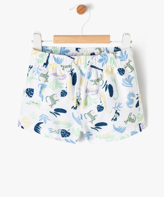 Short de bain à motifs de la jungle bébé garçon vue1 - GEMO 4G BEBE - GEMO