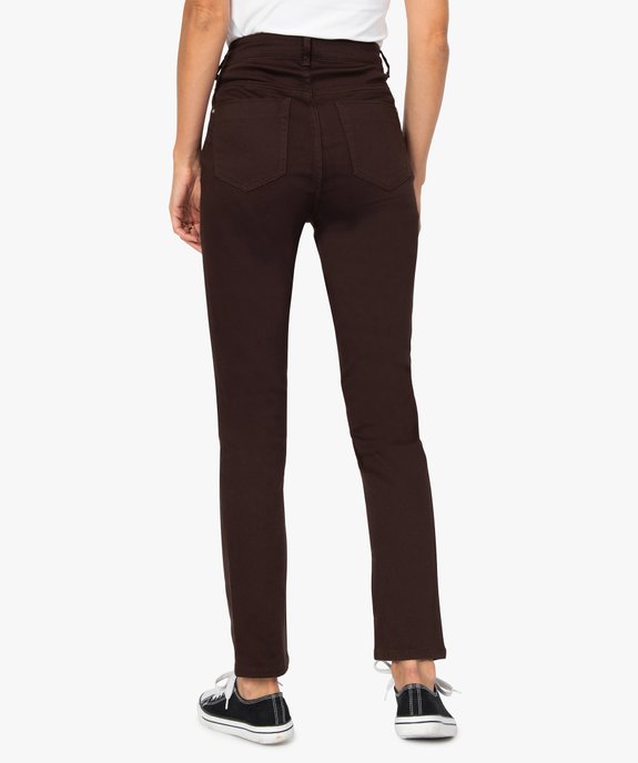 Pantalon femme coupe Regular - Longueur L26 vue3 - GEMO(FEMME PAP) - GEMO