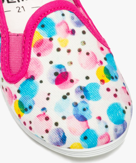 Chaussons bébé fille en toile imprimée vue6 - GEMO (ENFANT) - GEMO