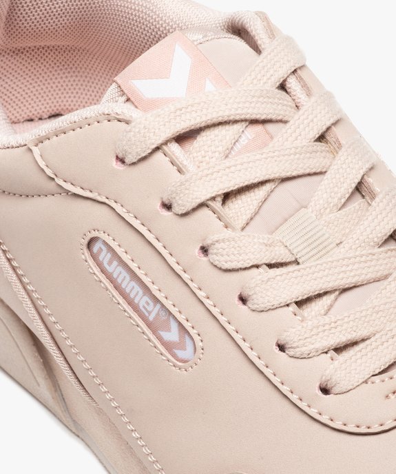 Baskets femme unies à lacets – Hummel Forli vue6 - HUMMEL - GEMO