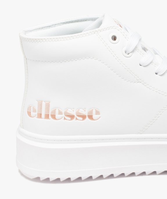 Baskets femme mid-cut unies à semelle épaisse crantée - Ellesse vue6 - ELLESSE - GEMO