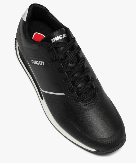 Baskets homme bicolores à lacets – Ducati New Split vue5 - DUCATI - GEMO