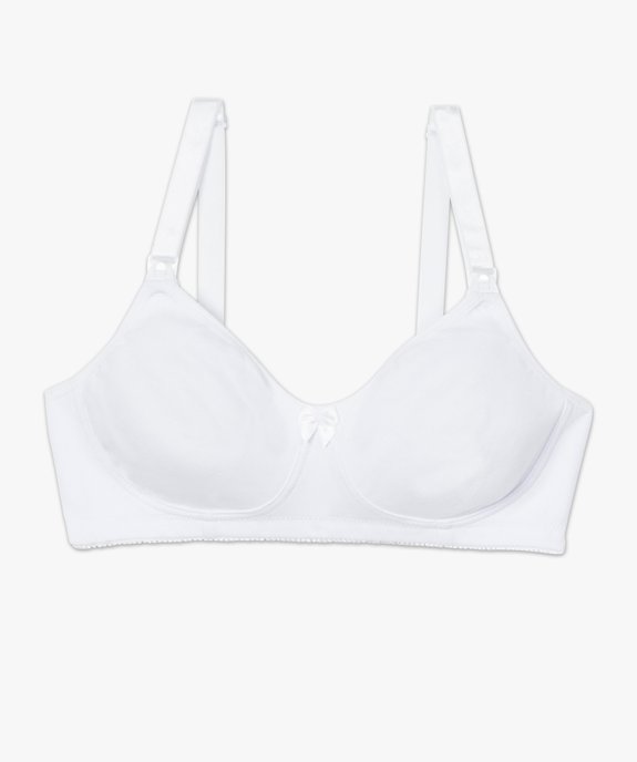 Soutien-gorge d’allaitement forme emboitante vue4 - GEMO 4G FEMME - GEMO