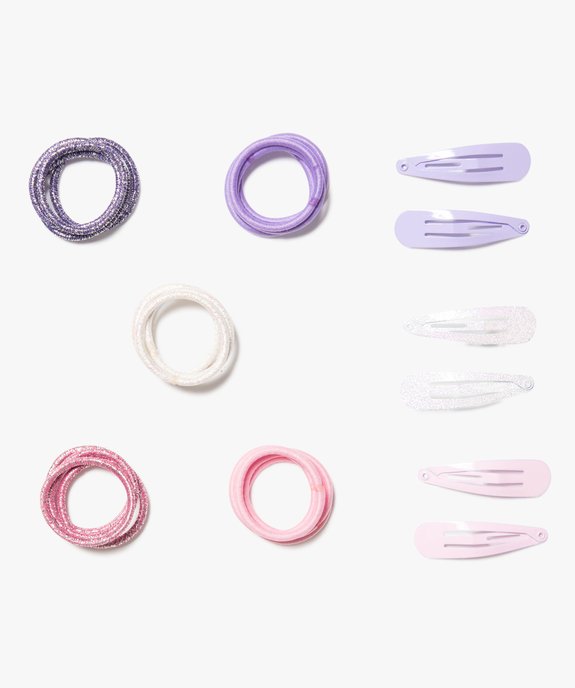 Accessoires cheveux pailletés fille (26 pièces) vue1 - GEMO (ENFANT) - GEMO