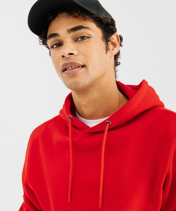 Sweat à capuche intérieur molletonné homme vue4 - GEMO (HOMME) - GEMO