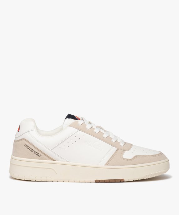 Baskets homme unies avec détails suédés et à lacets - Ellesse  vue2 - ELLESSE - GEMO