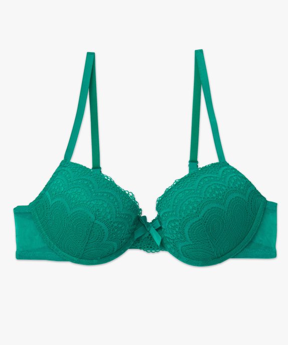 Soutien-gorge corbeille en dentelle à armatures vue4 - GEMO(HOMWR FEM) - GEMO