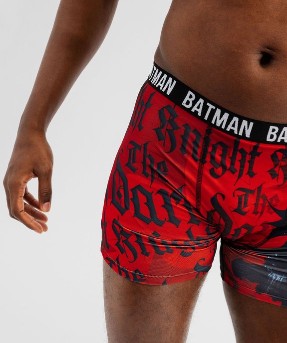 Boxer en microfibre à motif Batman homme vue2 - BATMAN - GEMO