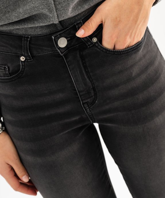 Jean skinny taille haute en denim stretch femme vue3 - GEMO 4G FEMME - GEMO