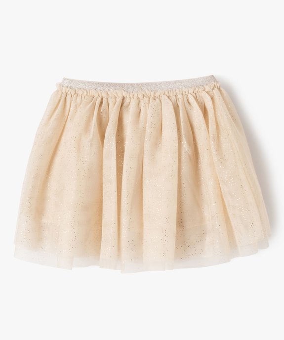 Jupe en tulle pailleté bébé fille vue3 - GEMO(BEBE DEBT) - GEMO